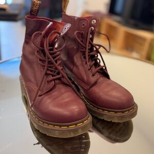 Dr. Martens Women's Burgundy Boots